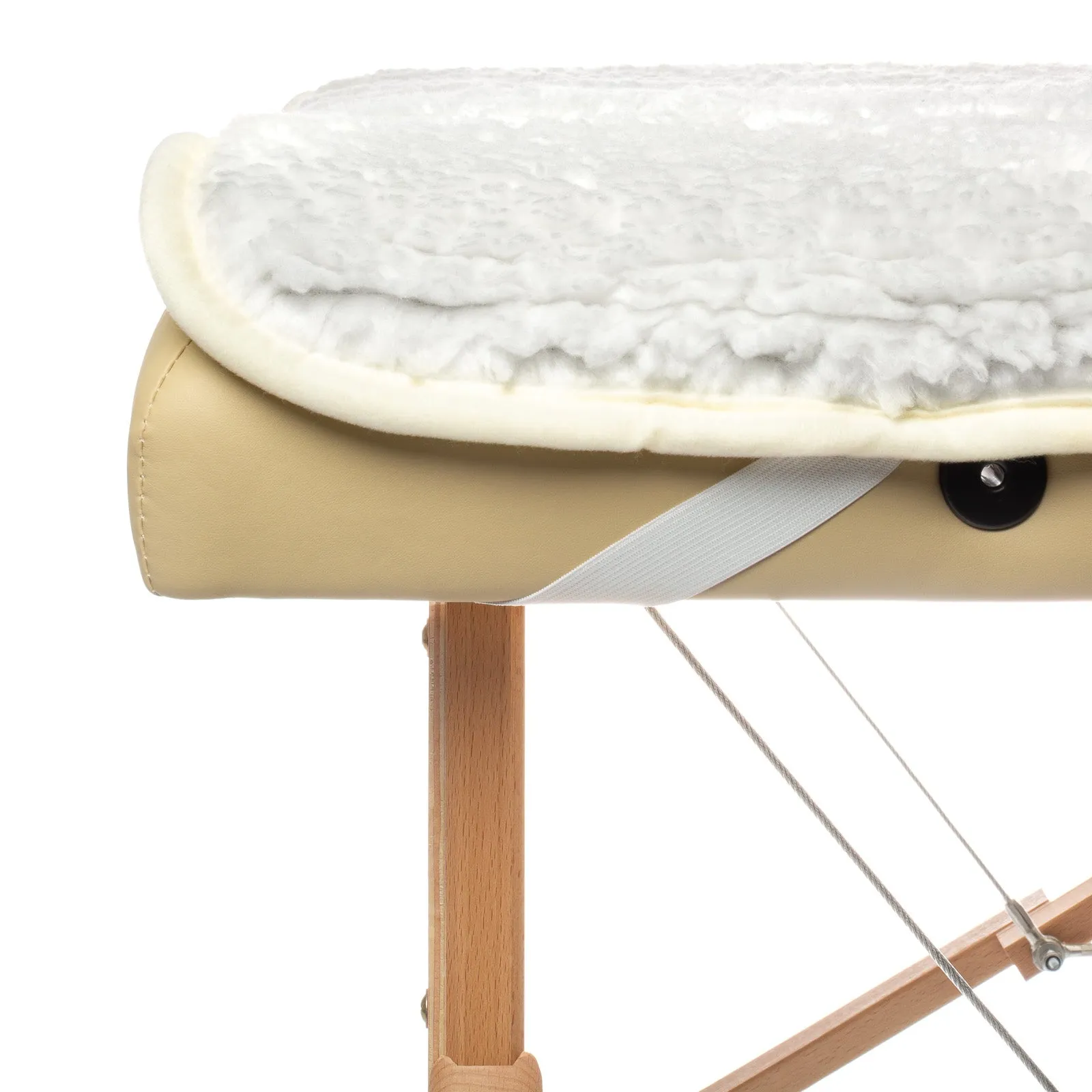 1/2" Thick Fleece Massage Table Pad & Face Cradle Set by Saloniture