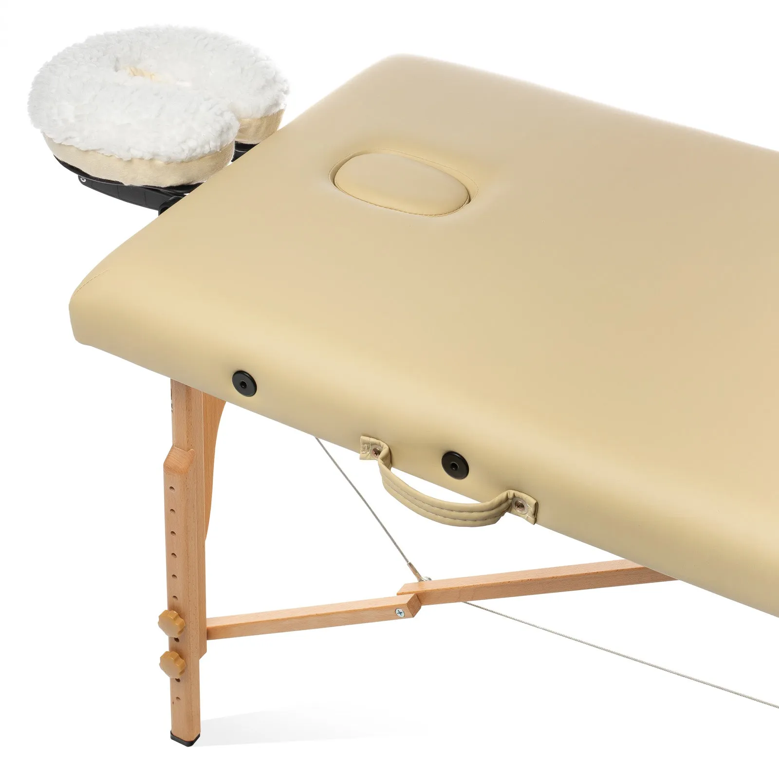 1/2" Thick Fleece Massage Table Pad & Face Cradle Set by Saloniture