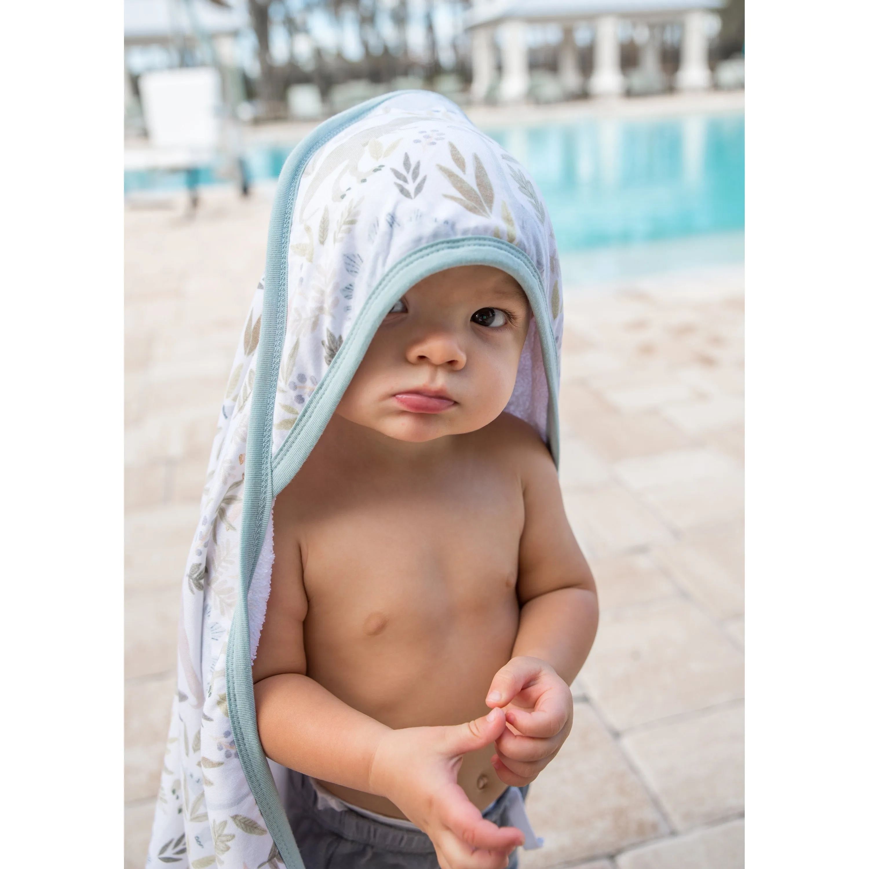 Copper Pearl Premium Knit Hooded Towel | Rex