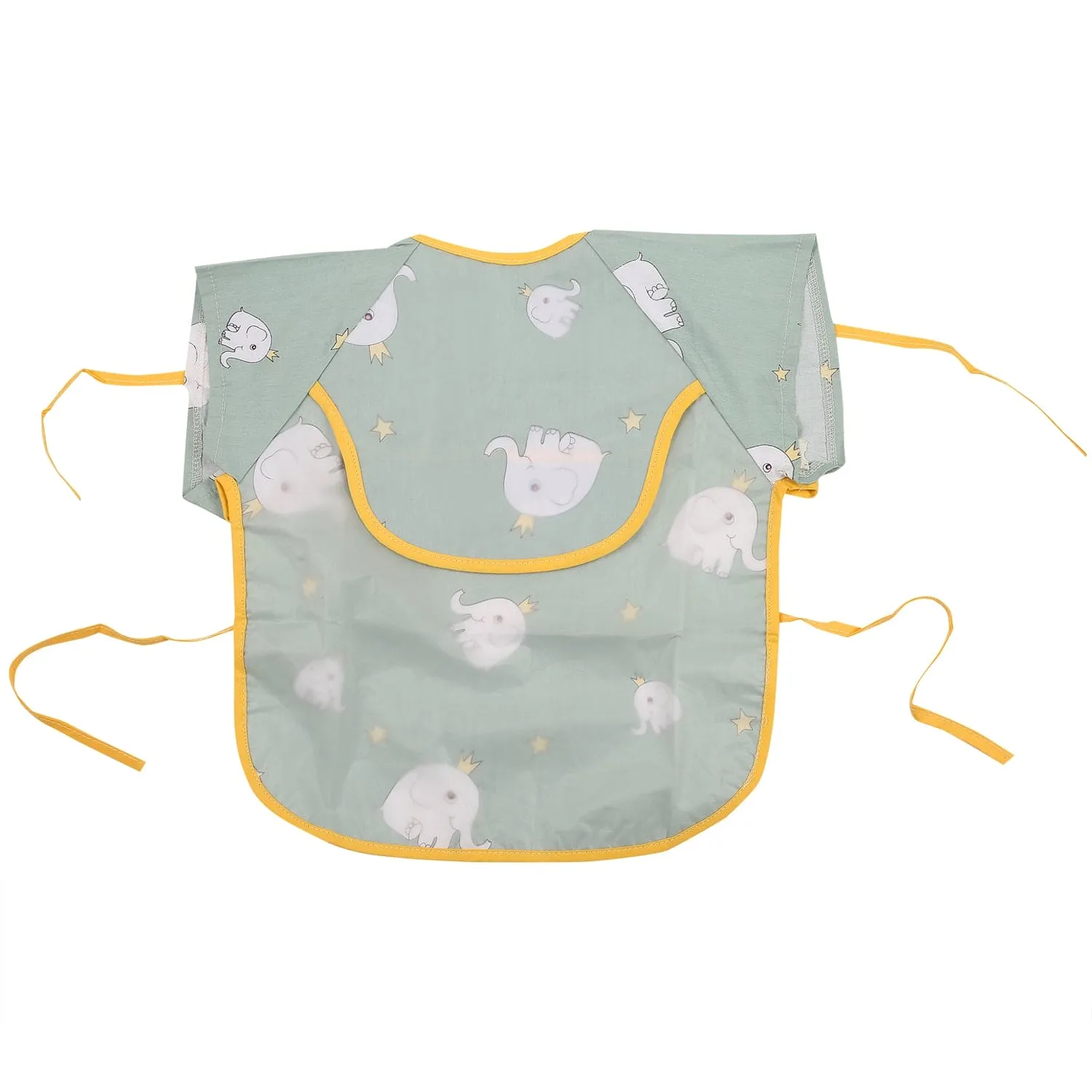 Elephant Mint Green Wear Me Bib