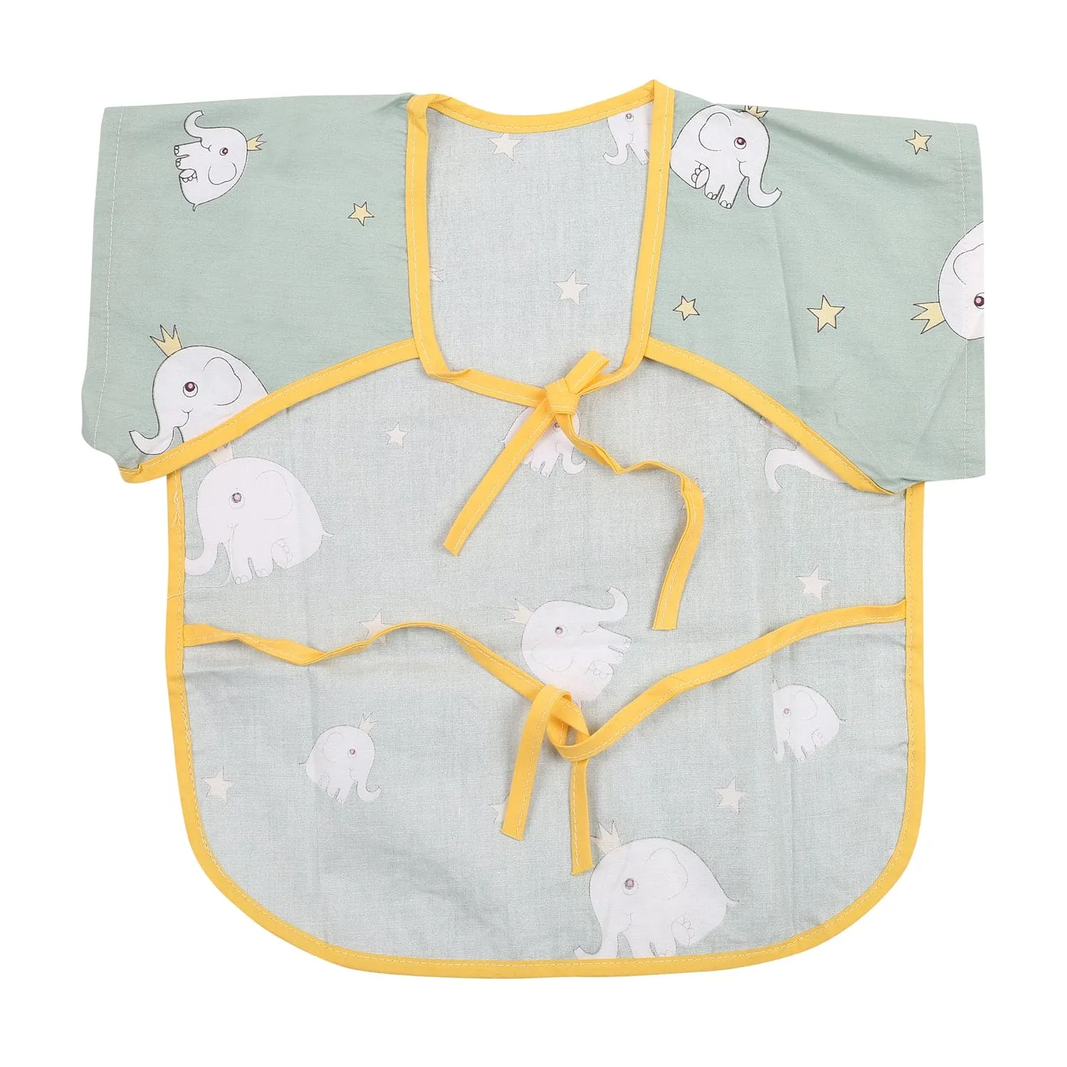 Elephant Mint Green Wear Me Bib