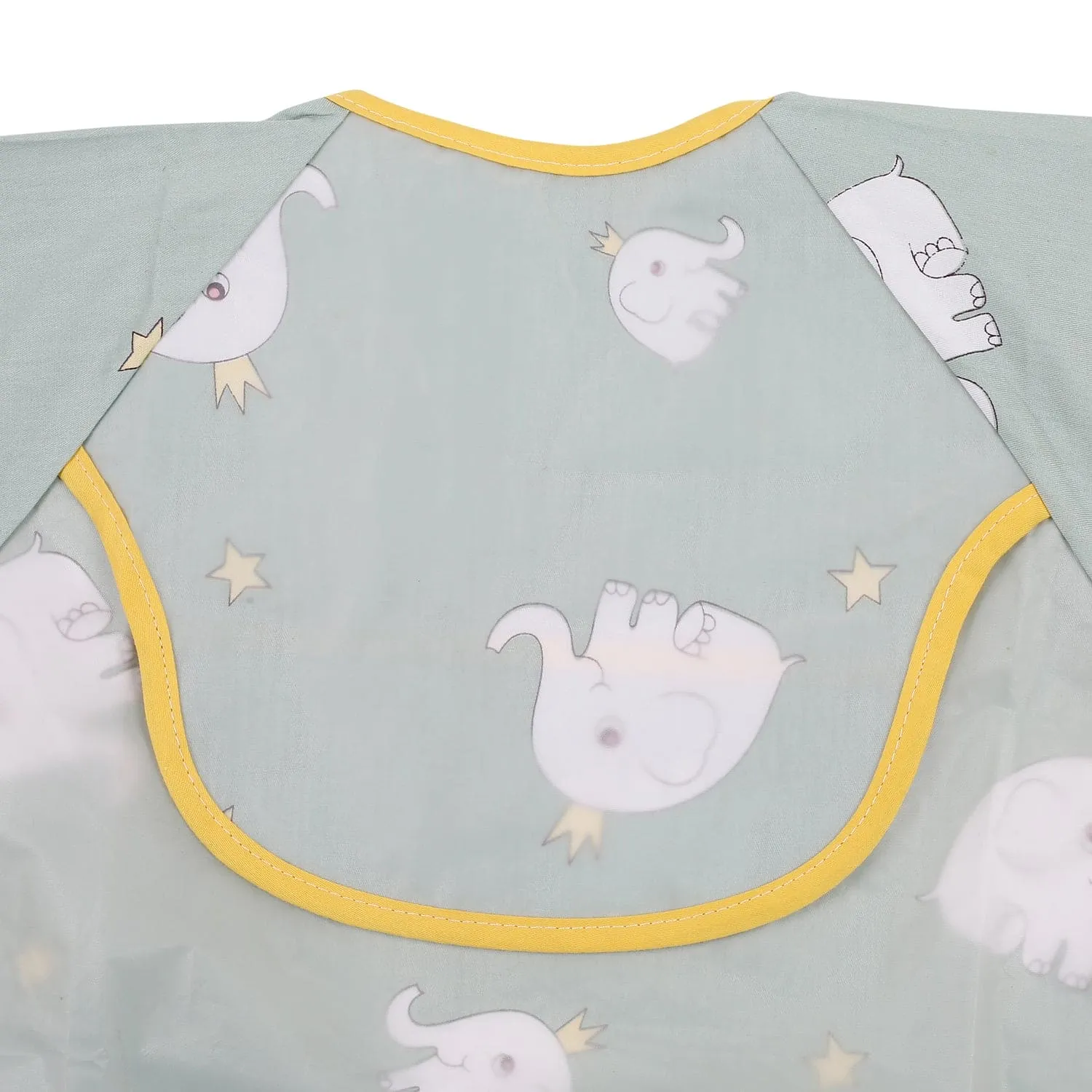 Elephant Mint Green Wear Me Bib