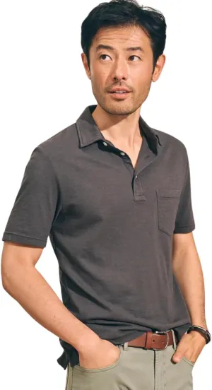 Faherty Men's Sunwashed Polo