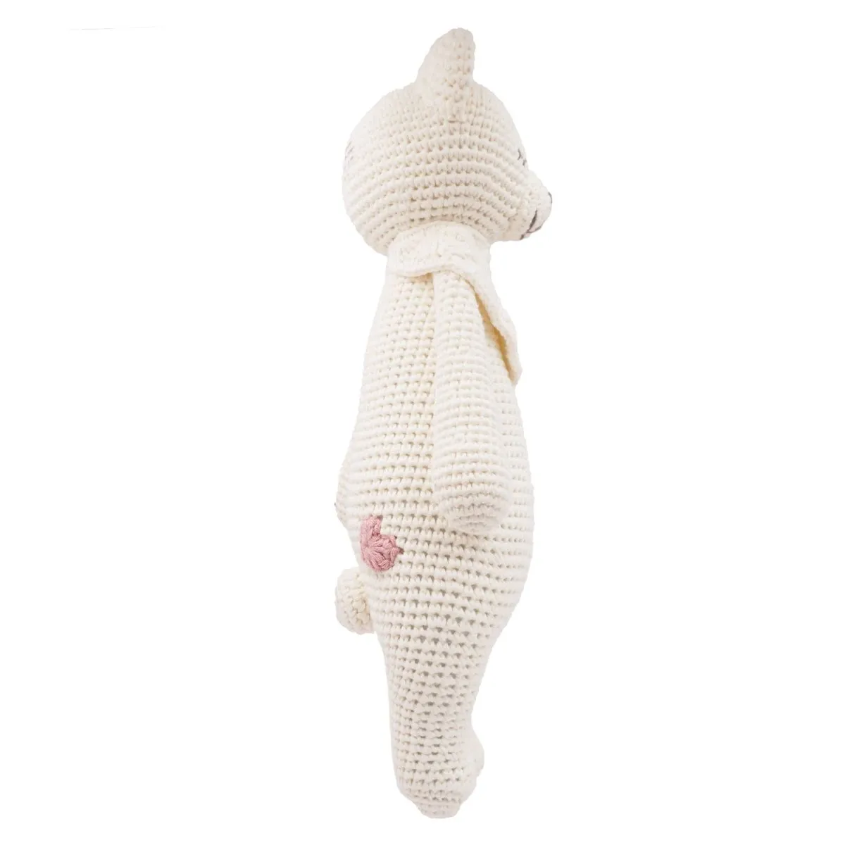 Handmade Crochet Doll: Platinum Lizzie