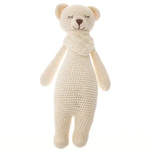 Handmade Crochet Doll: Platinum Lizzie