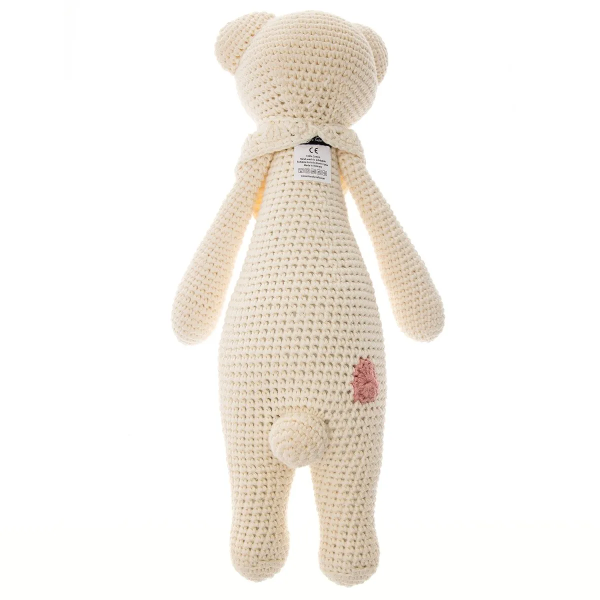 Handmade Crochet Doll: Platinum Lizzie