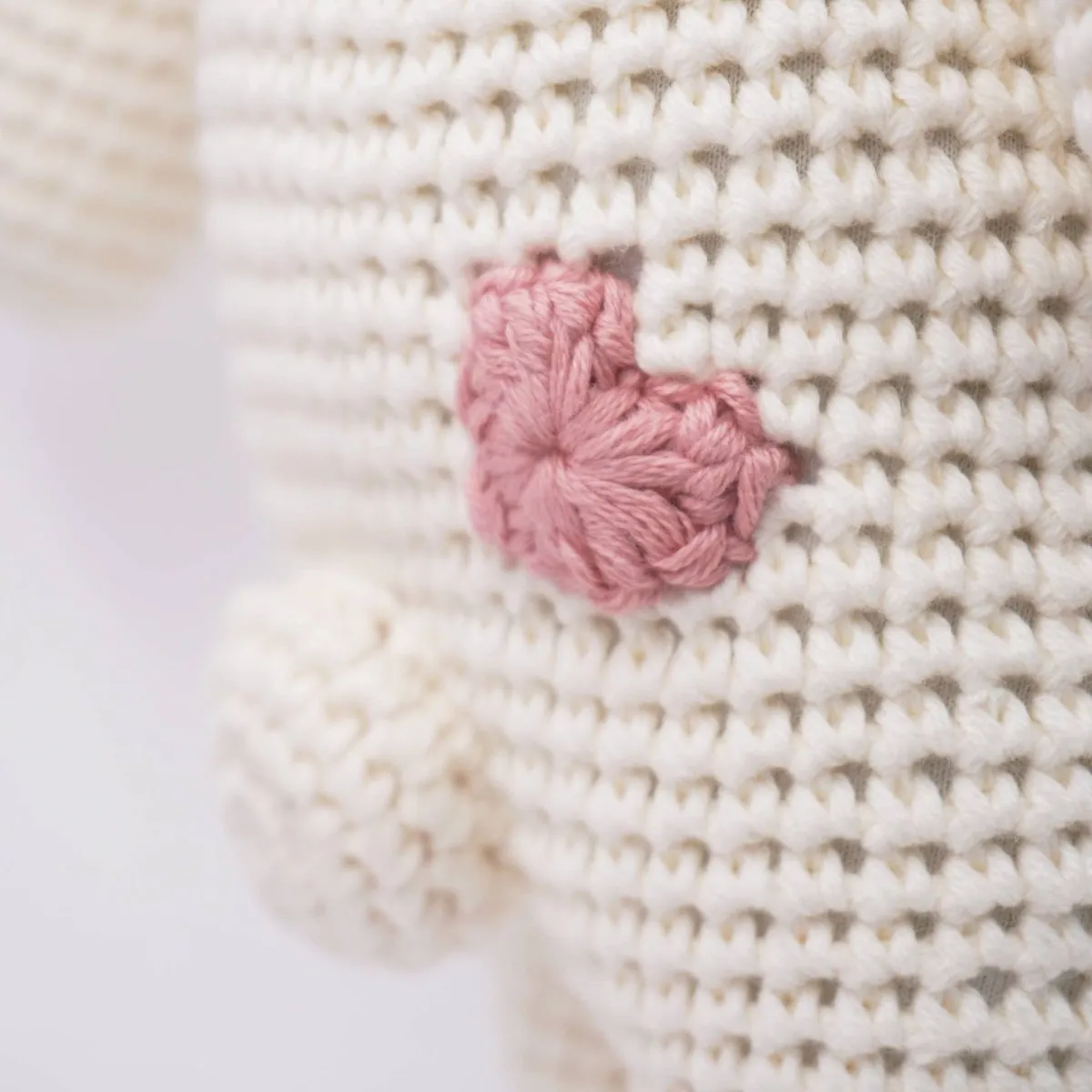 Handmade Crochet Doll: Platinum Lizzie