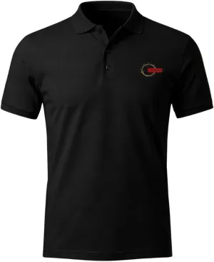Pure Faith Organic Polo & T-Shirt  GOTS Cotton, Slim Fit, Eco-Friendly Casual Wear for Men, Women & Kids (US, Alpha, XX-Large, Black)