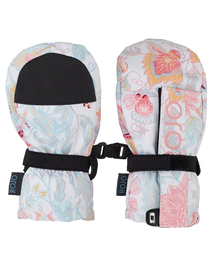 Rojo Mini Infant Snow Mitts - Royale Snow White - 2023