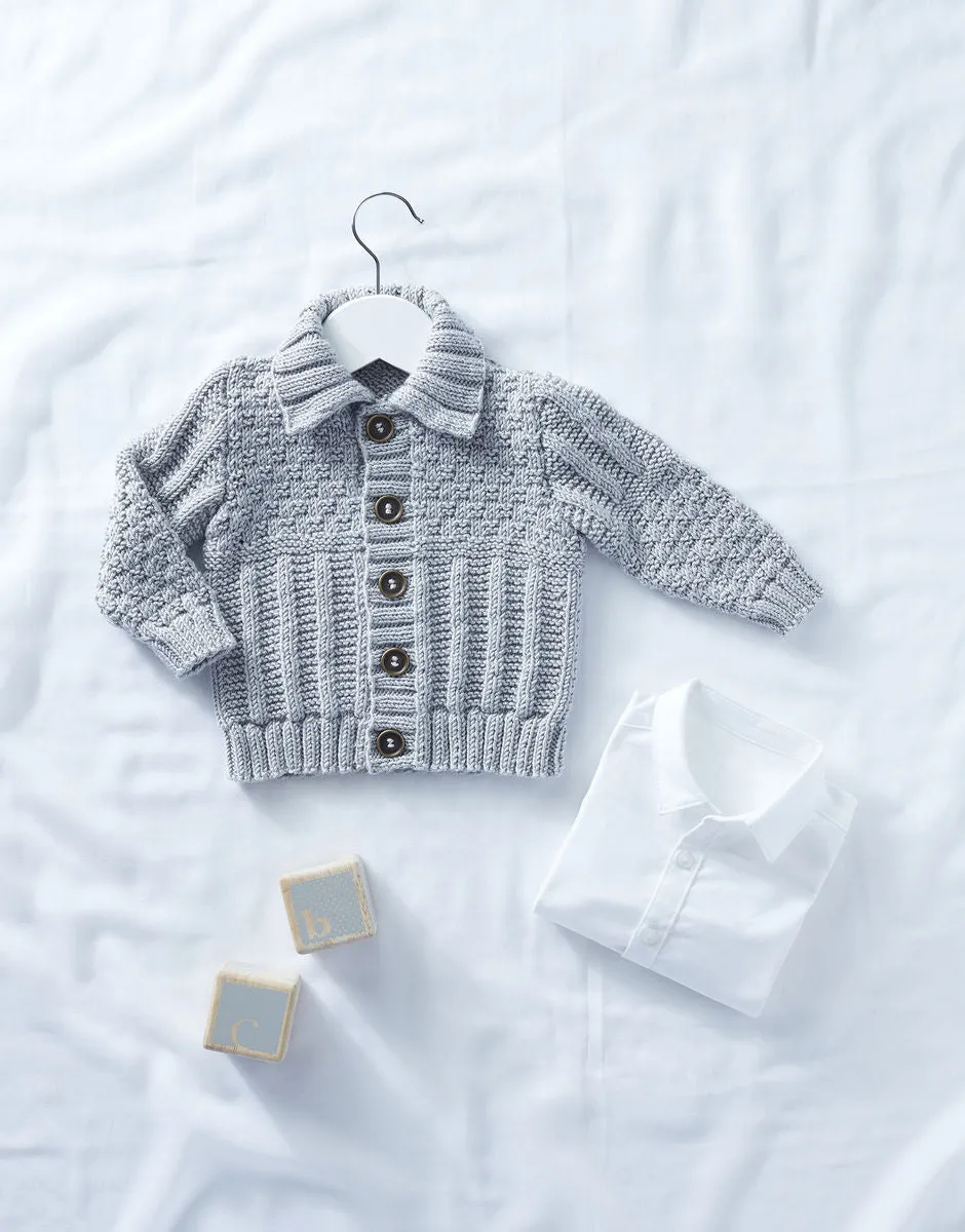 Sirdar - Baby Cardigan in Snuggly Double Knit - Knitting Pattern 5318