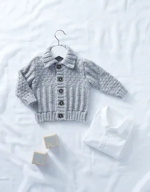 Sirdar - Baby Cardigan in Snuggly Double Knit - Knitting Pattern 5318
