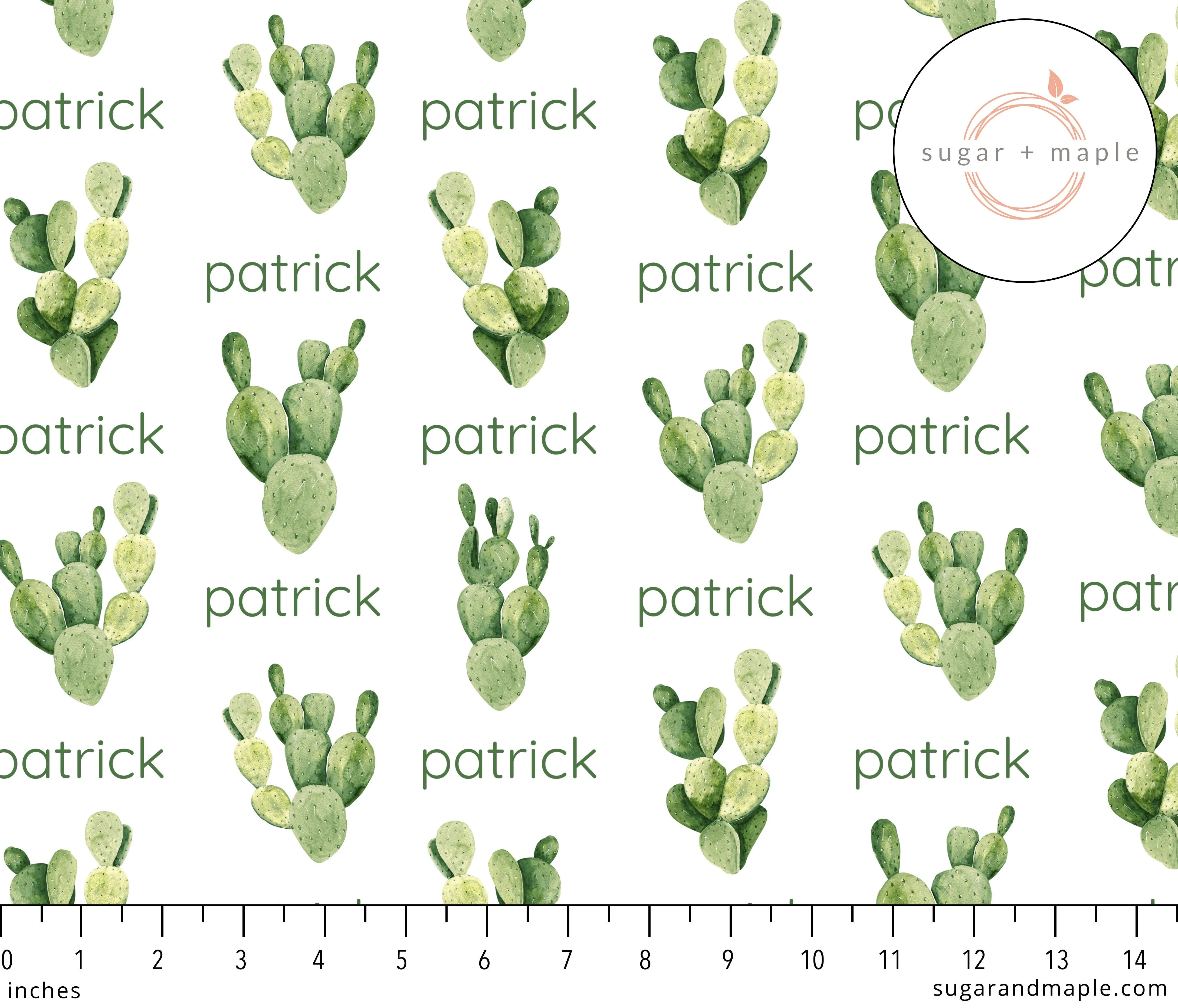 Sugar   Maple Large Stretchy Blanket - Cactus